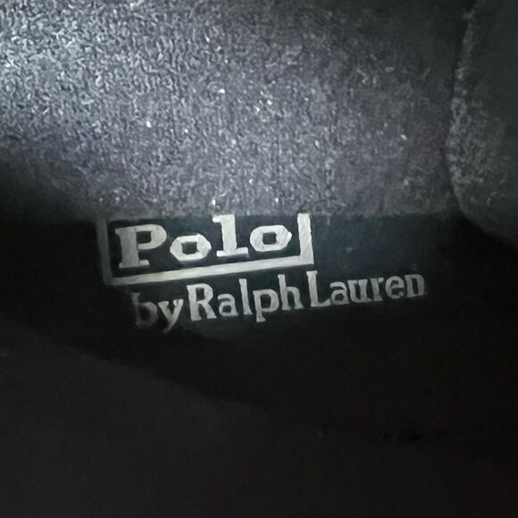 Polo Ralph Lauren Mens Ranger Boot combat bikercore leather black Radbourne 7. - Picture 13 of 13